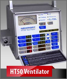 Ventilators used by Critical Care Transport